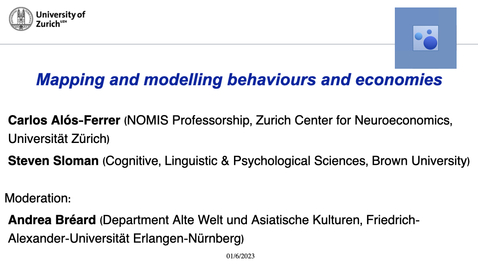 Thumbnail for Mapping and modelling behaviours and economies