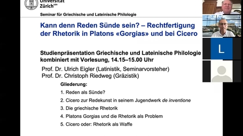Thumbnail for Altertumswissenschaften Studienpräsentation SIT 2021