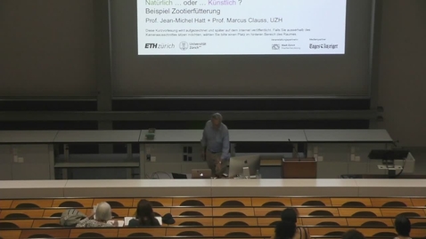 Thumbnail for Wie man Zootiere füttert, Prof. Dr. Jean-Michel Hatt, Klinik für Zoo-, Heim- und Wildtiere, Vetsuisse-Fakultät, Universität Zürich