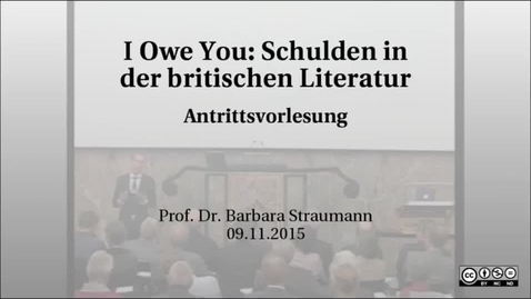 Thumbnail for I Owe You: Schulden in der britischen Literatur
