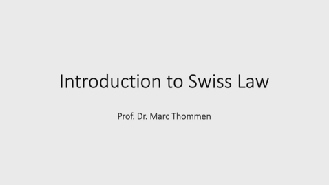 Thumbnail for Swiss Constitutional Law 23.09.2022