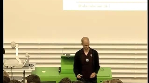 Thumbnail for Makroökonomik I