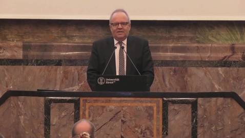 Thumbnail for Antrittsvorlesung von PD Dr. med. Tim Daniel Finkenstädt: &quot;Haltung bewahren – die Wirbelsäule als Bindeglied zwischen Körper und Geist&quot;