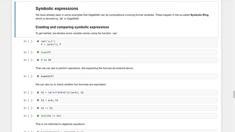 Thumbnail for Lecture 03.4: Numbers and symbolic expressions