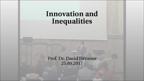 Thumbnail for Innovation and Inequalities