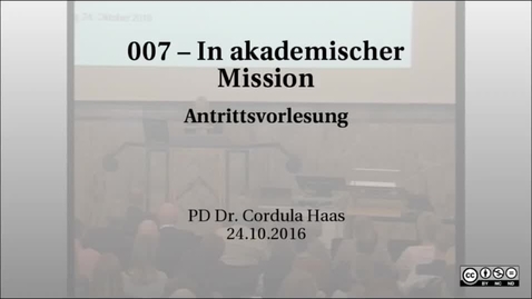 Thumbnail for 007 – In akademischer Mission