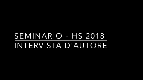 Thumbnail for Dietro le quinte - Video conclusivo