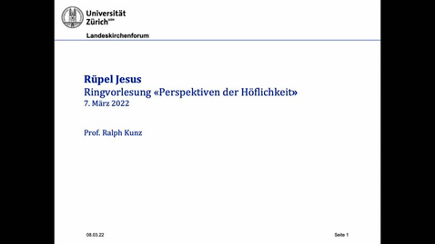 Thumbnail for Rüpel Jesus
