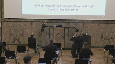 Thumbnail for Antrittsvorlesung PD Dr. Dr. Michael Linecker: Entwicklung der Leberchirurgie – eine bleibende Herausforderung