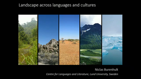 Thumbnail for Konzeptualisierung von Landschaft(en): Sprache schafft und vermittelt Landschaftsbilder