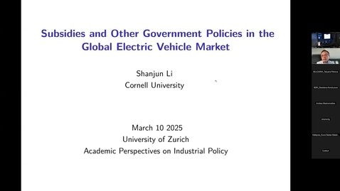 Thumbnail for Session 32 zoom - Academic Perspectives on Industrial Policy