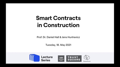 Thumbnail for Smart Contracts in Construction