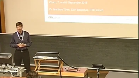 Thumbnail for Forschungsdaten und Open Access: Ordnung ist… ein Teil davon