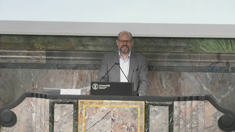 Thumbnail for 2. Georg von Schnurbein, Referat am 7. Zürcher Stiftungsrechtstag