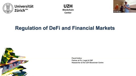 Thumbnail for L.3 Regulation and DeFi and Financial Markets – Dr Pavel Kulikov 