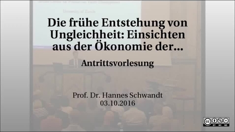 Thumbnail for Die frühe Entstehung von Ungleichheit: Einsichten aus der Ökonomie der Kindesentwicklung