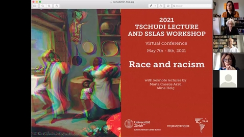 Thumbnail for Tschudi Lecture 2021: Prof. Dr. Marta Casaús Arzú