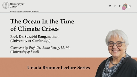 Thumbnail for Brunner Lecture with Prof. Surabhi Ranganathan
