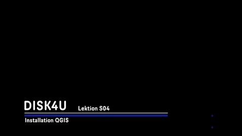 Thumbnail for QGIS installieren und erste Schritte