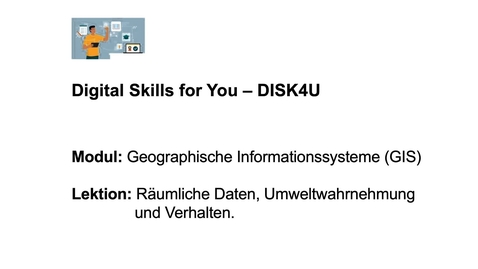 Thumbnail for Räumliche Daten, Umwelt und Verhalten