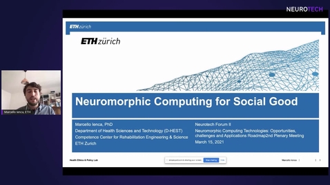 Thumbnail for Forum - 14 Marcello Ienca: Neuromorphic Computing for social Good.