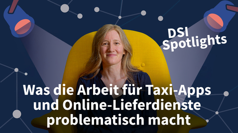 Thumbnail for DSI Spotlights: Was die Arbeit für Taxi-Apps und Online-Lieferdienste problematisch macht
