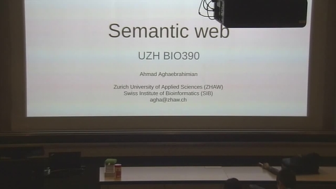 Thumbnail for Introduction to Bioinformatics - Lecture 10: Semantic Web