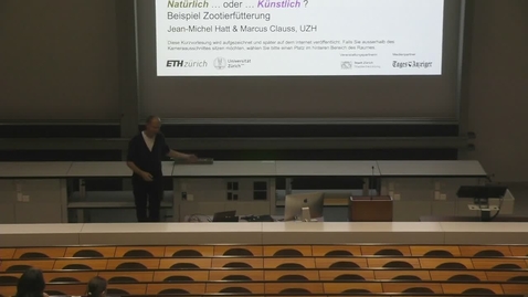 Thumbnail for Wie man Zootiere füttert, Prof. Dr. Marcus Clauss, Klinik für Zoo-, Heim- und Wildtiere, Vetsuisse-Fakultät, Universität Zürich