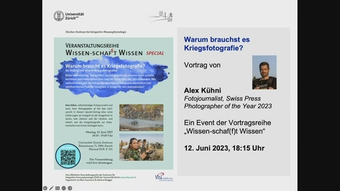 Thumbnail for  Warum braucht es Kriegsfotografie? 