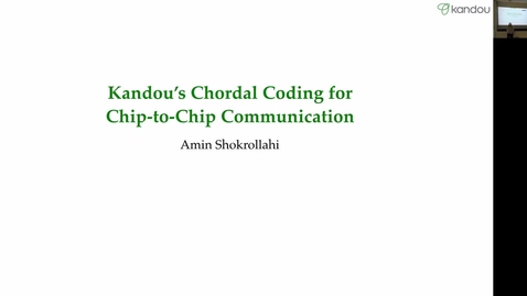 Thumbnail for Amin Shokrollahi: Chord Signaling