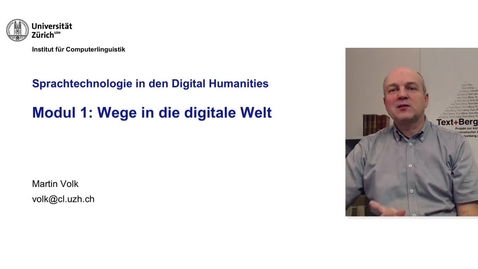 Thumbnail for Modul 1a: Wege in die digitale Welt