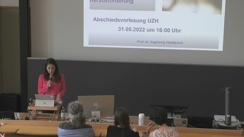 Thumbnail for Emeritierungsfeier von Prof. Dr. Ingeborg Hedderich (Abschiedsvorlesung)