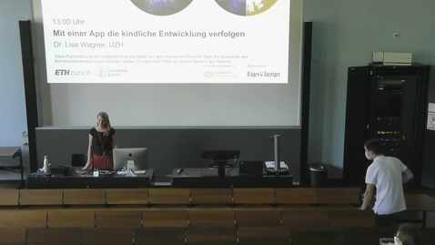 Thumbnail for Mit einer App die kindliche Entwicklung verfolgen, Dr. Lisa Wagner, Postdoktorandin, Jacobs Center for Productive Youth Development, UZH