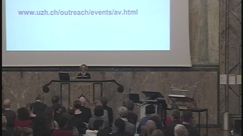 Thumbnail for Antrittsvorlesung PD Dr. Christine Manser: Epidemiology meets Colon – wenn die Umwelt auf den Darm schlägt