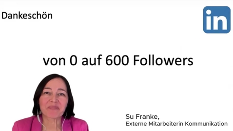Thumbnail for RWF LinkedIn Tipps Su Franke