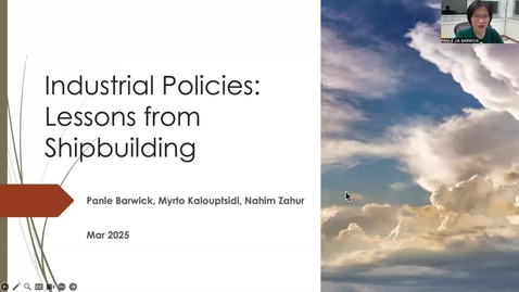 Thumbnail for Session 12 zoom recording - Academic Perspectives on Industrial Policy