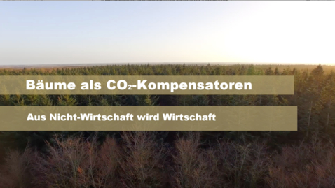 Thumbnail for Bäume als CO2-Kompensatoren –  Aus Nicht-Wirtschaft wird Wirtschaft