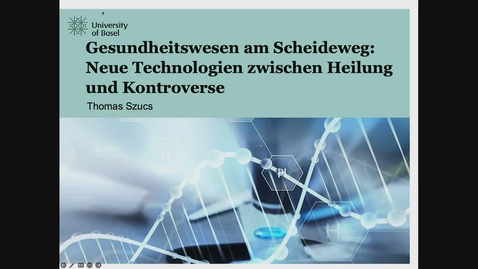 Thumbnail for Gesundheitswesen am Scheideweg: Neue Technologien zwischen Heilung und Kontroverse
