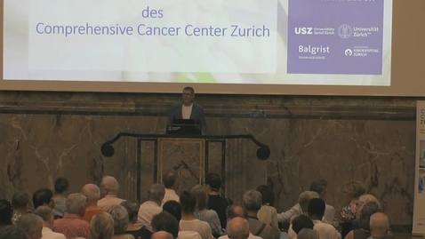 Thumbnail for Matthias Guckenberger: Begrüssung und Forschung und Innovation für Menschen mit Krebs