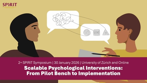 Thumbnail for 2nd International SPIRIT Symposium (30.01.2026) - Morning Session