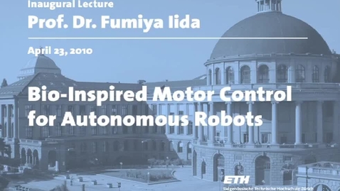Thumbnail for Bio-Inspired Motor Control for Autonomous Robots