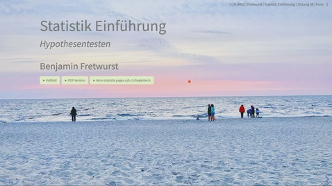 Thumbnail for Statistik und Datenanalyse: Einführung