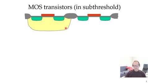 Thumbnail for NE1: lecture 2 - Subthreshold FET operation (Tobi Delbruck)
