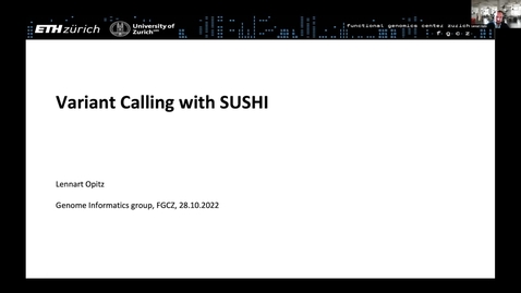 Thumbnail for SUSHI seminar, Variant Calling, 28 Oct. 2022