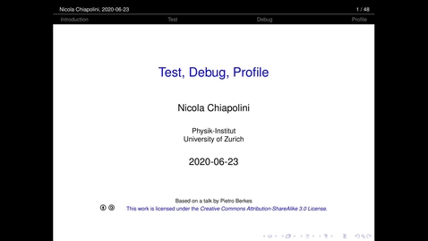 Thumbnail for Test Debug Profile