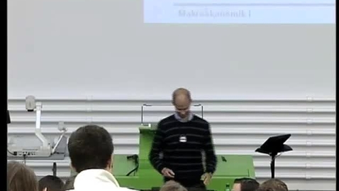 Thumbnail for Makroökonomik I