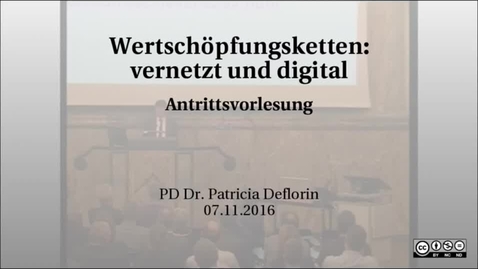 Thumbnail for Wertschöpfungsketten: vernetzt und digital