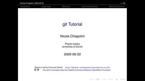 Thumbnail for git Tutorial