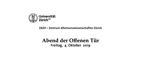 Thumbnail for Abend der Offenen Tür - Freitag, 4. Oktober 2019
