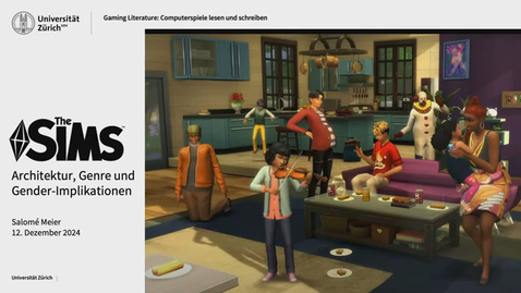 Thumbnail for The Sims: Architektur, Genre und Gender-Implikationen